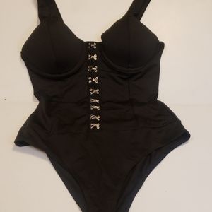 Black sexy bodysuit